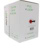 Preview: InLine® Patchkab., S/FTP (PiMf), Cat.6A, 500MHz, halogenfrei, CU, schwarz, 100m