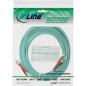 Preview: InLine® LWL Duplex Kabel, ST/ST, 50/125µm, OM3