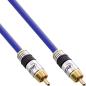 Preview: InLine® Cinch Kabel VIDEO & digital AUDIO, PREMIUM, 1x Cinch St / St, 15m