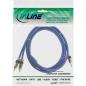 Preview: InLine® Cinch/Klinke Kabel, PREMIUM, 2x Cinch Stecker an 3,5mm Klinke, 2m