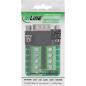Preview: InLine® Terminalblock D-Sub 9 Stecker, 2-reihig, Schraubklemme