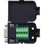Preview: InLine® D-Sub 9 Breakout-Terminalblock, Buchse, Schraubklemme
