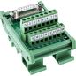 Preview: InLine® D-Sub 15 Terminalblock, Buchse, Schraubklemme, für Hutschiene