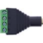 Preview: InLine® 3,5mm 4-pol Klinkenbuchse an Terminalblock, Stereo/Mikro