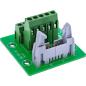 Preview: InLine® IDC 10 Buchse an Terminalblock, 5-polig, auf Platine