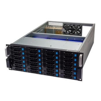 FANTEC SRC-4240X07-12G, 24x 4HE 19"-Storagegehäuse ohne Netzteil, 680mm tief