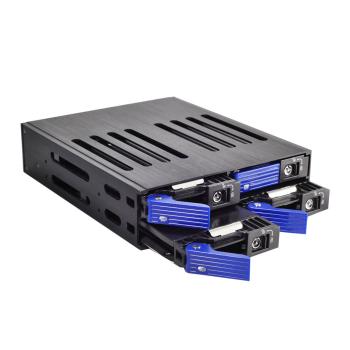 FANTEC MR-SA1041, SAS + SATA I,II & III Backplane für 4x 2,5" HDD, schwarz