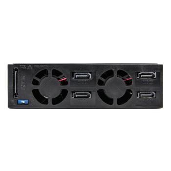 FANTEC MR-SA1041, SAS + SATA I,II & III Backplane für 4x 2,5" HDD, schwarz