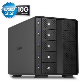 FANTEC MB-X5U31H Storagegehäuse 5x 3,5"/2,5" HDD/SSD USB 3.2