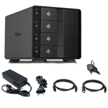 FANTEC MB-X4U31 Storagegehäuse 4x 3,5"/2,5" HDD/SSD USB 3.2