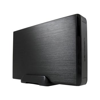 LC-Power LC-35U3-Hydra, ext. 3,5"-SATA-Festplattengehäuse USB 3.0, Alu, schwarz