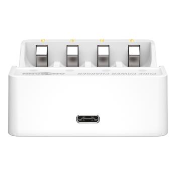 Preview: ANSMANN 1001-0181 Ladegerät für 4 "Pure Power" Li-Ion Akkus, USB-C