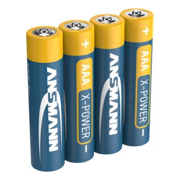 ANSMANN 5015653 X-Power Alkaline-Batterie, Micro (AAA), 4er Pack
