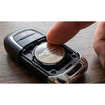 Preview: ANSMANN 1516-0264 CR2032 Autoschlüssel Car key Lithium Knopfzelle 1er Blister