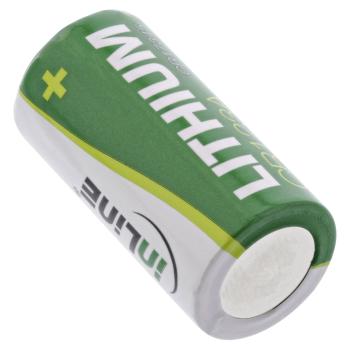 Preview: InLine® Lithium High Energy Batterie, Fotobatterie CR123A, 3V 1400mAh, 1er Pack