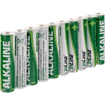 Preview: InLine® Alkaline High Energy Batterie, Micro (AAA), 100er Pack