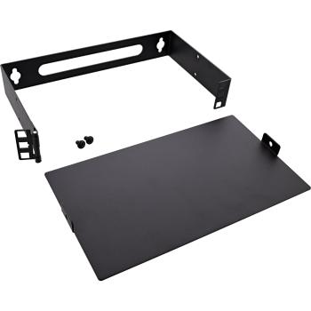 Preview: InLine® 10" Mini Rack zur Wandmontage, 1HE, 15,2cm Tiefe, schwarz