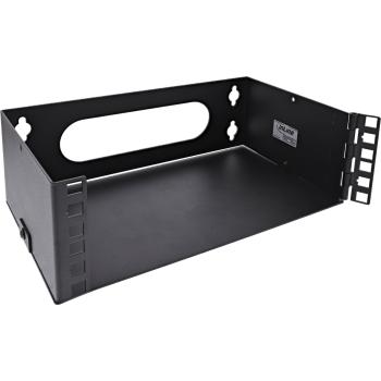 Preview: InLine® 10" Mini Rack zur Wandmontage, 2HE, 15,2cm Tiefe, schwarz