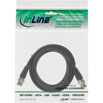 Preview: InLine® BNC Videokabel, RG59, 75Ohm, 1m