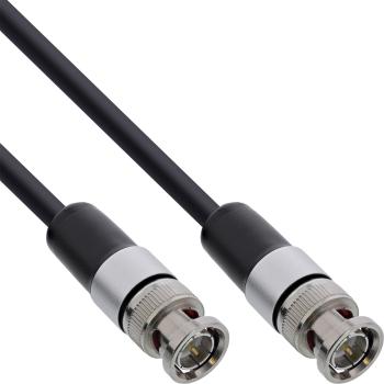 InLine® BNC Videokabel, 12G-SDI, 4K60Hz, 75 Ohm, 0,5m