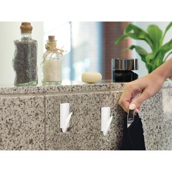 Preview: tesa Powerstrips-Haken, large trend, 2er-Pack, weiß