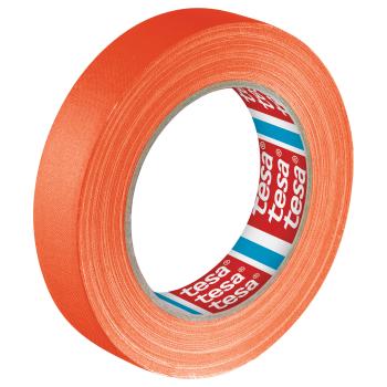 tesaband Gewebeband, 25m x 19mm, neonorange