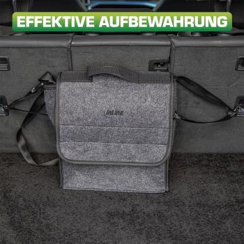 InLine® Aufbewahrungstasche für EV Autoladekabel, bis 7,5m, grau