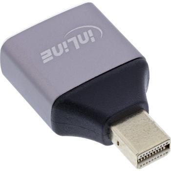 Preview: InLine® DisplayPort 1.4 Adapter, DisplayPort Buchse / Mini Displayport Stecker,