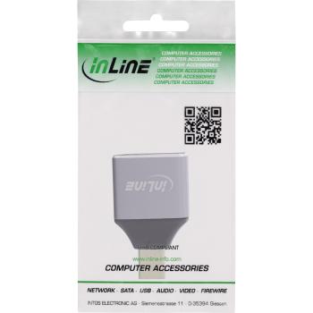 Preview: InLine® DisplayPort 1.4 Adapter, DisplayPort Buchse / Mini Displayport Stecker,