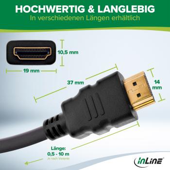 InLine® HDMI Kabel, HDMI High Speed mit Ethernet, St/St