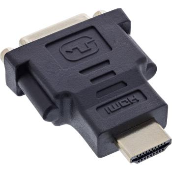 Preview: InLine® HDMI-DVI Adapter, HDMI Stecker auf DVI Buchse, 4K2K