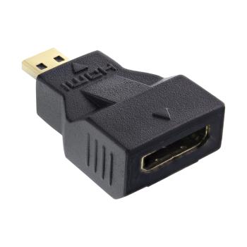 Preview: InLine® HDMI Adapter, Mini HDMI C Buchse auf Micro HDMI D Stecker, 4K2K