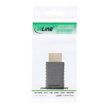 Preview: InLine® HDMI Adapter, HDMI A Stecker auf Mini HDMI C Buchse, 4K2K