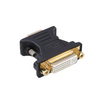 InLine® DVI-A Adapter, Analog 24+5 Buchse auf 15pol HD Stecker (VGA), vergoldet