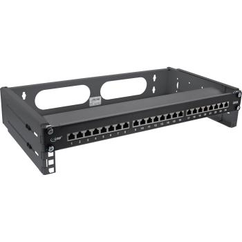 Preview: InLine® 19" Rack zur Wandmontage, 2HE, 24-40cm Tiefe, schwarz