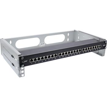 Preview: InLine® 19" Rack zur Wandmontage, 2HE, 24-40cm Tiefe, grau
