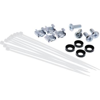 Preview: InLine® 10" Patchpanel Leerblech 12x, für Keystone Module, 1HE