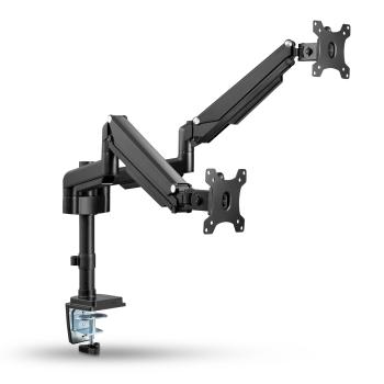 InLine® Tischhalterung mit Lifter, für zwei Monitore bis 82cm (32"), 9kg