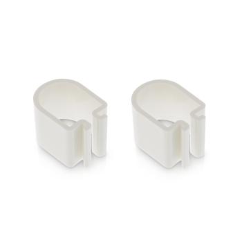 InLine® Slatwall Kabelhalter, für Tischhalterung Stangen, 2er Set