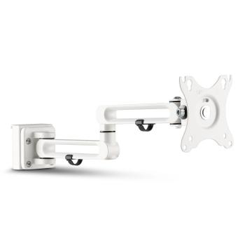 InLine® Slatwall Monitorhalterung lang, weiß