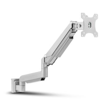 InLine® Slatwall Lifter Monitorhalterung, silber