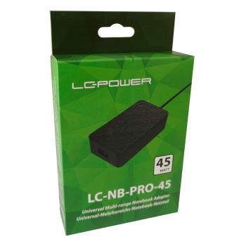Preview: LC-Power LC-NB-PRO-45, Universal Netzteil für Notebooks, 45W