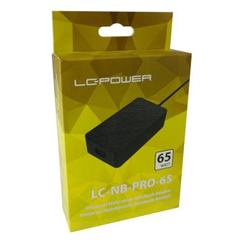 Preview: LC-Power LC-NB-PRO-65, Universal Netzteil für Notebooks, 65W