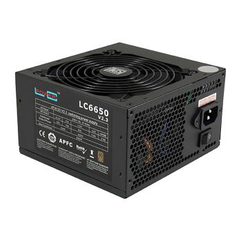 LC-Power LC6650 V2.3, ATX-Netzteil Super-Silent-Serie, 650W, 80+ BRONZE