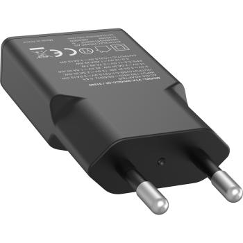 Preview: InLine® USB-C Ladegerät, 30W, GaN, Dual USB-C, PD/PPS, Black Cookie/schwarz