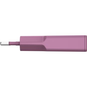 Preview: InLine® USB-C Ladegerät, 30W, GaN, Dual USB-C, PD/PPS, Wild Berry/violett