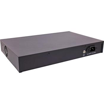 InLine® Netzwerk Switch 8-Port, 10Gigabit Ethernet, 19", Metall, Lüfter