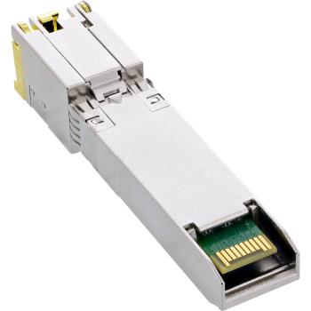 Preview: InLine® SFP Modul 1000Base-T mit RJ-45 Buchse, 100m, 1Gb/s