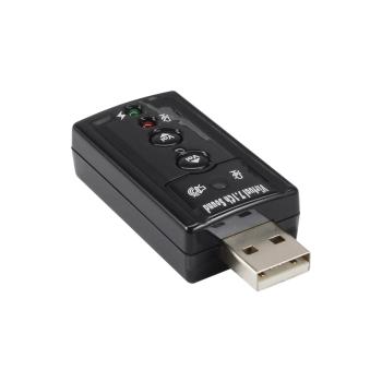 Preview: InLine® USB Audio Soundkarte, mit virtuellem 7.1 Surround Sound