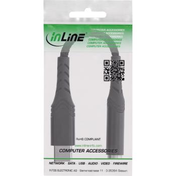 Preview: InLine® USB-C Audio Adapter auf 3,5mm Klinke, DAC, 15 cm